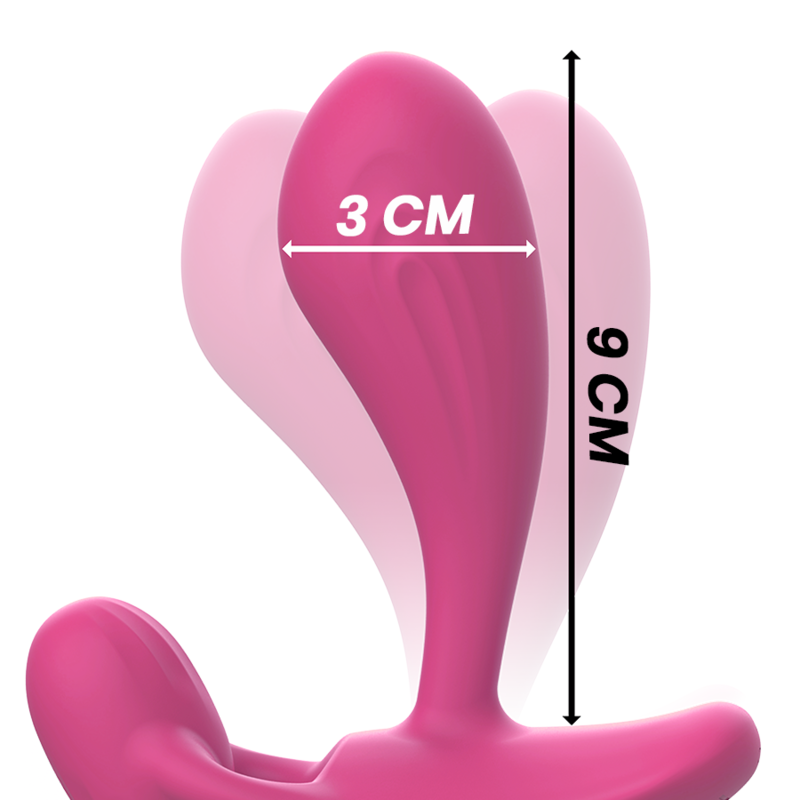 Intense Shelly Plug - Massaggiatore con telecomando - nella confezione