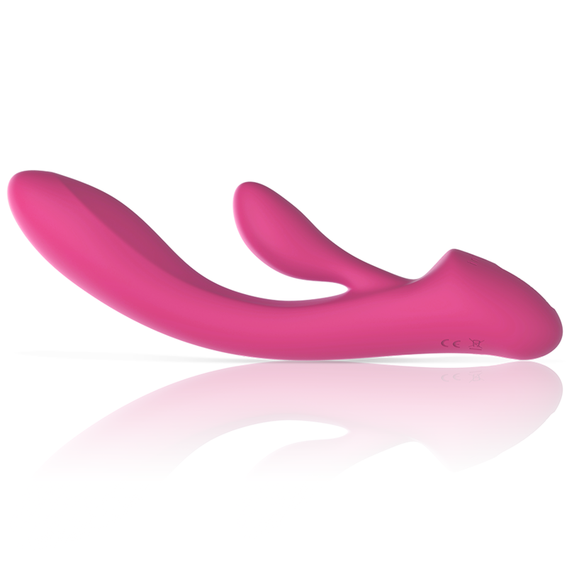 Intense Luigi - Massaggiatore doppio, colore rosa - in mano per le dimensioni