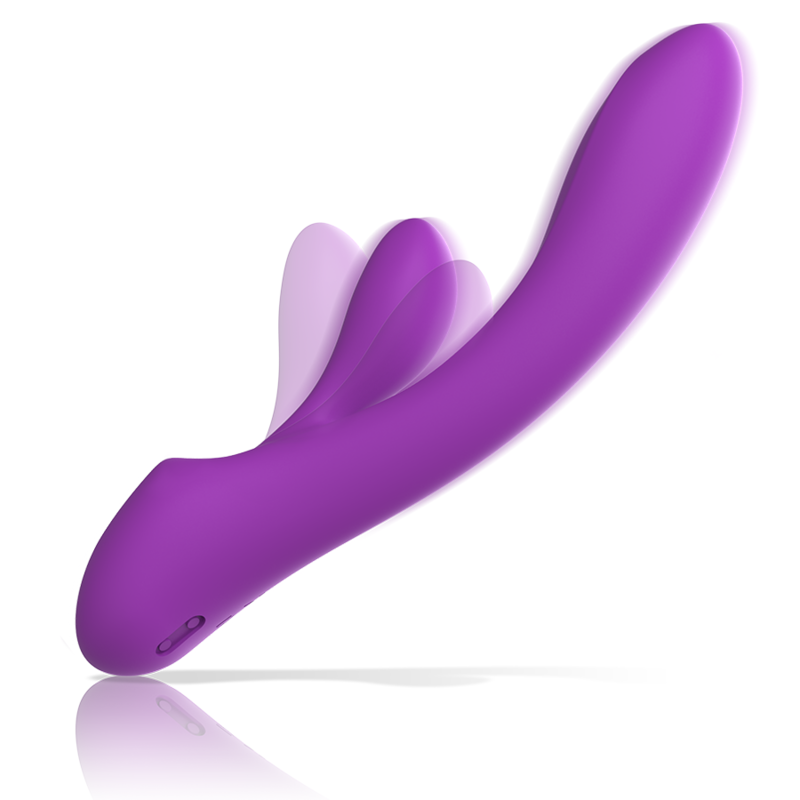 Intense Luigi - Massaggiatore doppio, colore viola - vista laterale