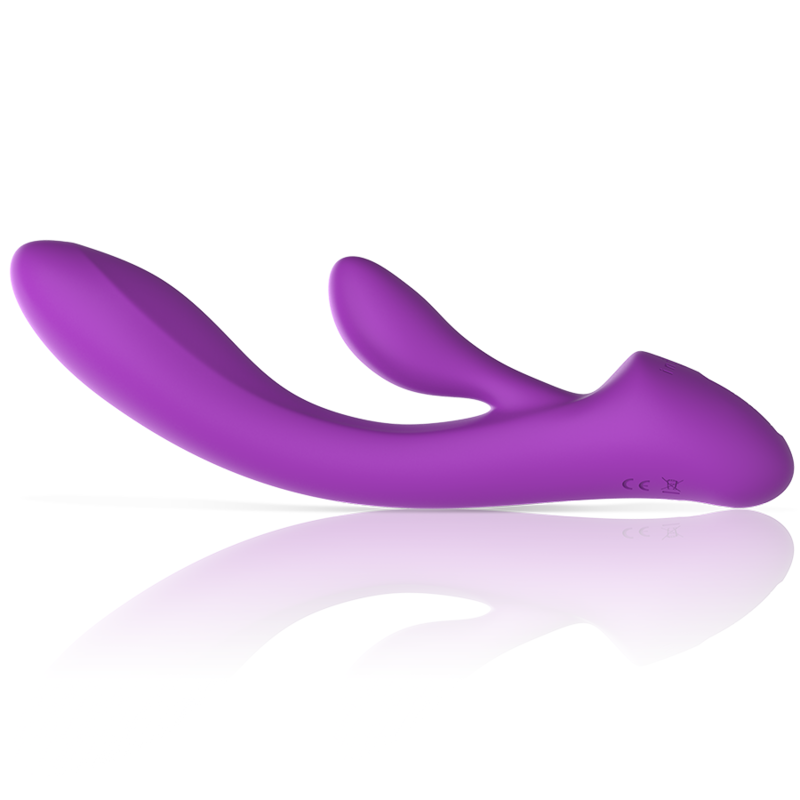 Intense Luigi - Massaggiatore doppio, colore viola - nella confezione