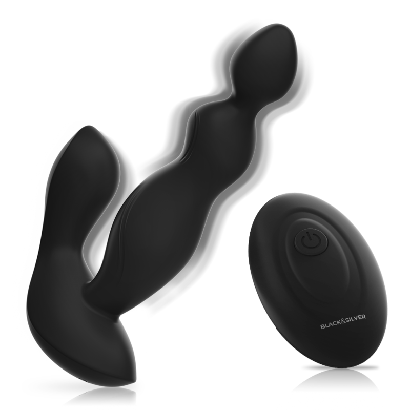 Black&Silver Plug Cora - Massaggiatore con telecomando - dettaglio