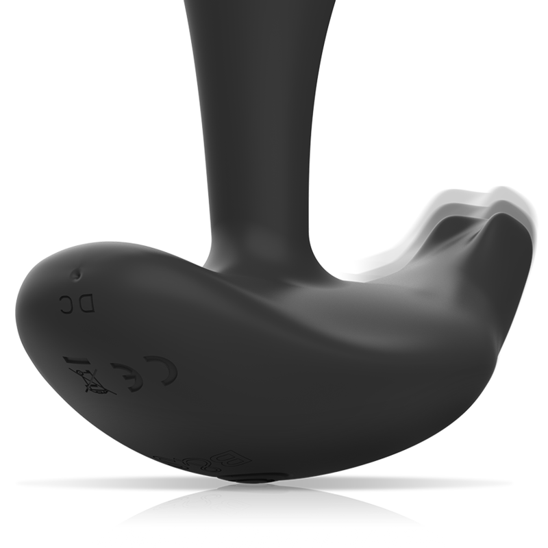 Black&Silver Plug Dwayne - Massaggiatore con telecomando - nella confezione