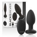 Black&Silver Rotatore - Massaggiatore con telecomando