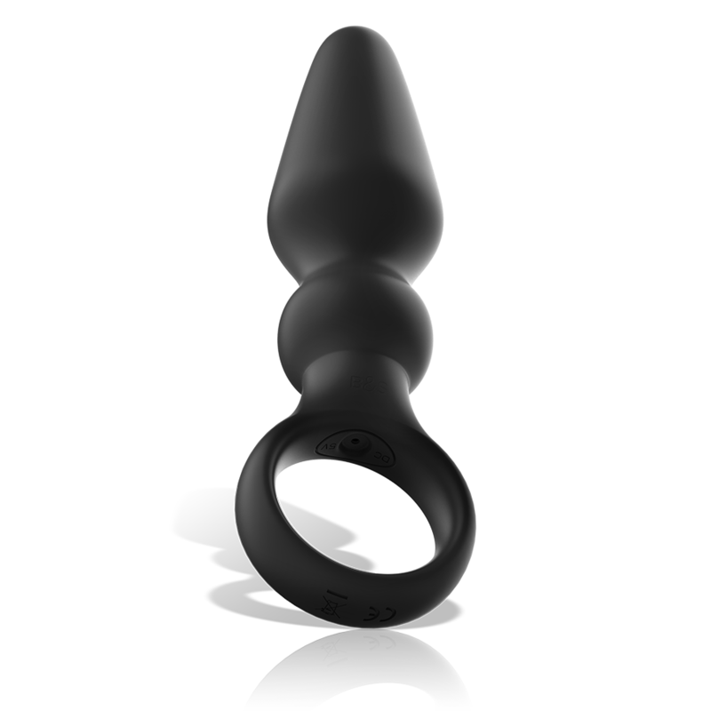 Black&Silver Potente Plug - Accessorio intimo - vista laterale