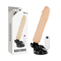 Basecock Flesh 20 CM O 4 CM - Massaggiatore con telecomando, colore naturale