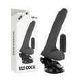 Basecock Testicoli 20 CM O 4 CM - Massaggiatore con telecomando, colore nero
