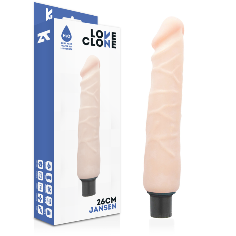 Loveclone Autolubrificante Jansen 26 CM O 4.2 CM - Accessorio intimo