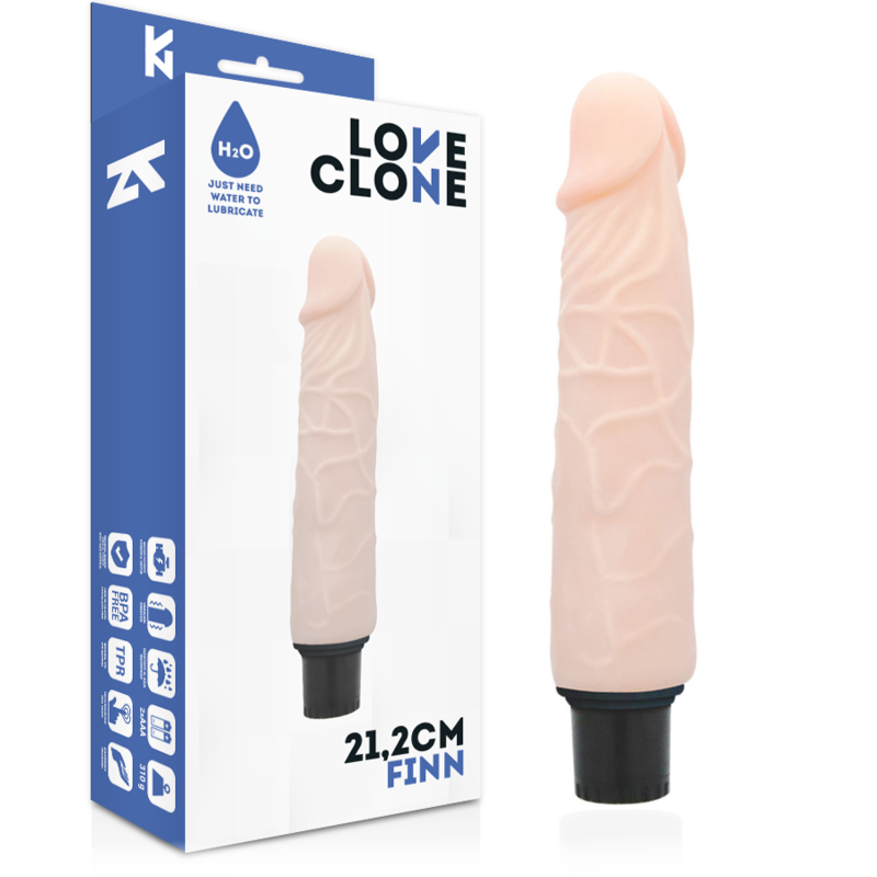 Loveclone Autolubrificante Finn 21.2 CM O 3.8 CM - Accessorio intimo