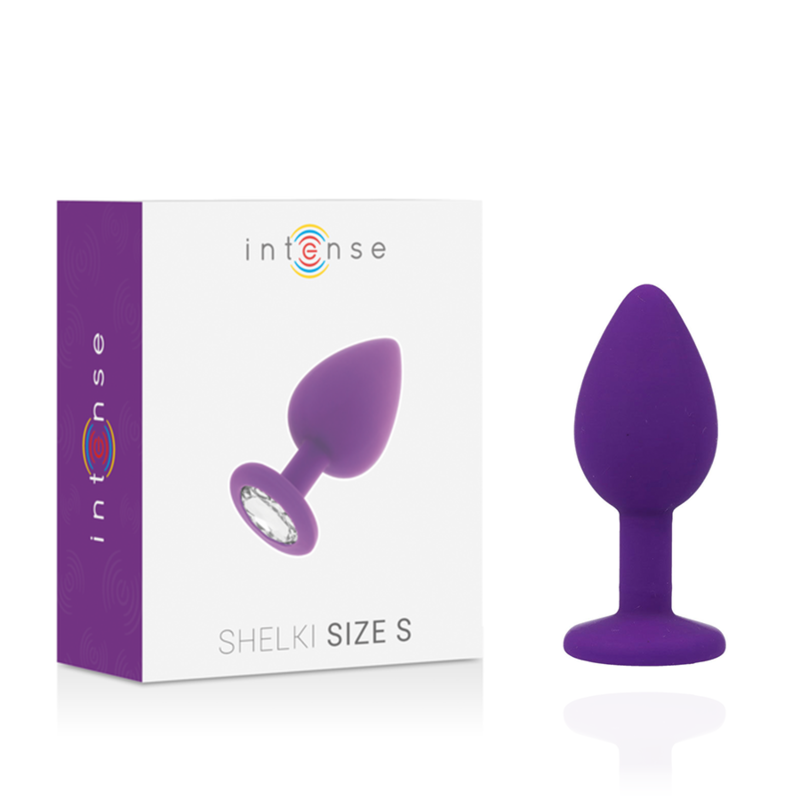 Intense Shelki - Accessorio intimo, colore anale lilla - vista laterale