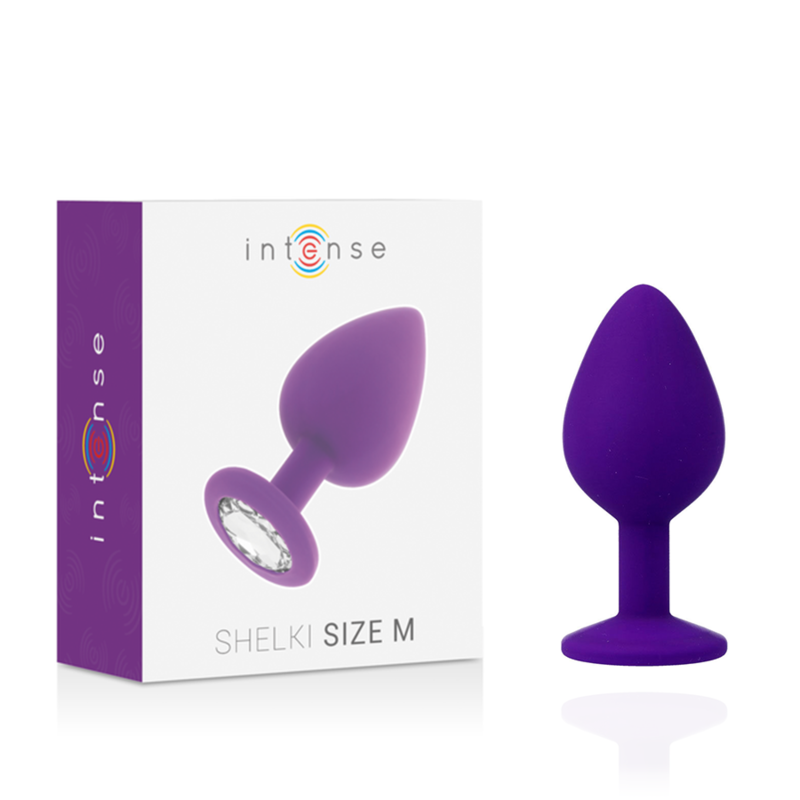 Intense Shelki - Accessorio intimo, colore anal lilla - vista laterale