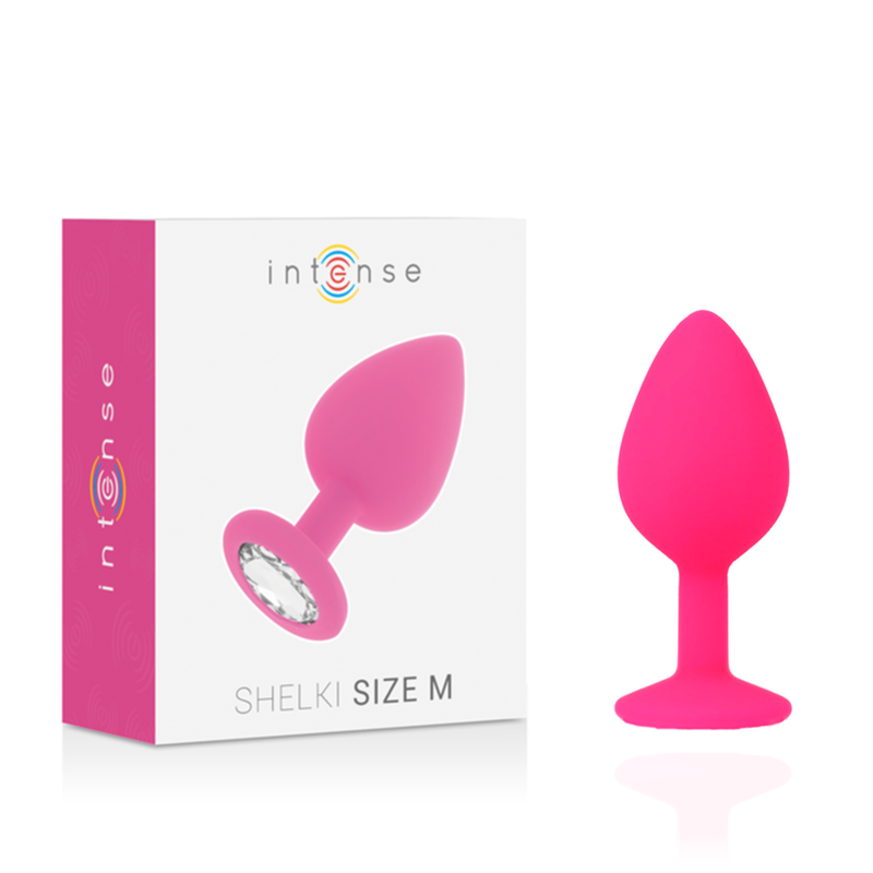 Intense Shelki - Accessorio intimo, colore anal fucsia - vista laterale