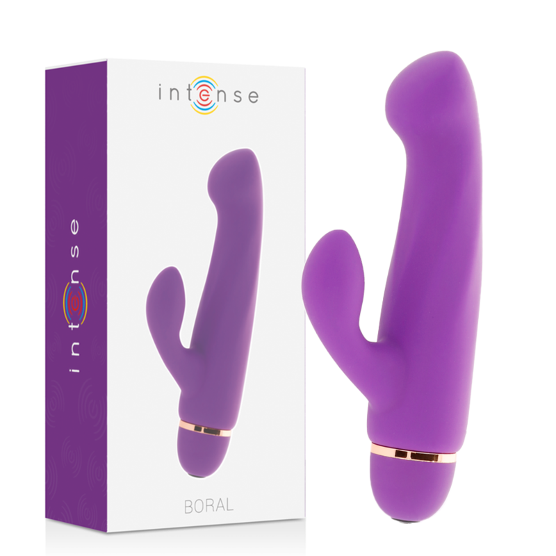 Intense Boral 20 Velocit - Massaggiatore doppio, colore lilla
