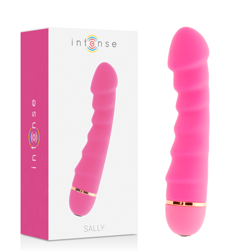 Intense Sally 20 Velocit - Massaggiatore curvo, colore rosa
