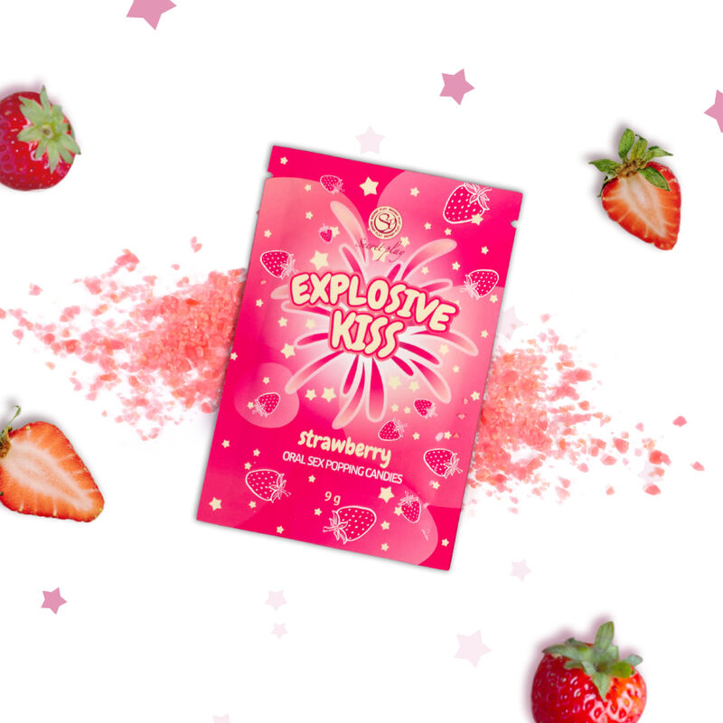 Secretplay Caramelle Esplosive Alla Fragola - Accessorio intimo - nella confezione