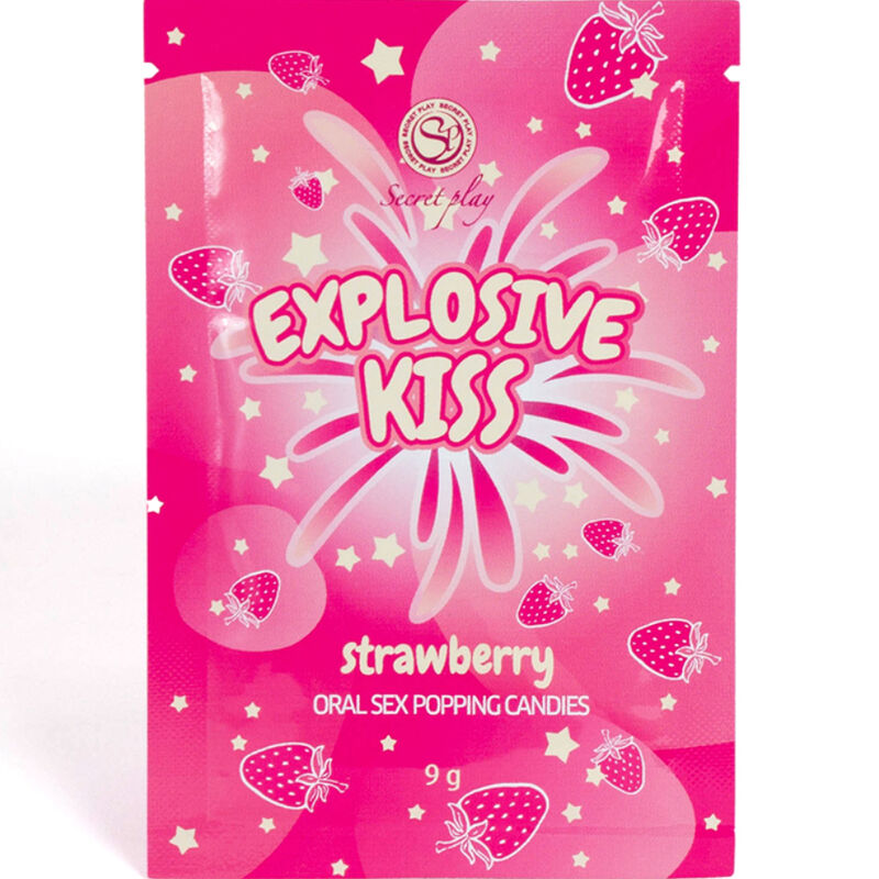 Secretplay Caramelle Esplosive Alla Fragola - Accessorio intimo - vista laterale