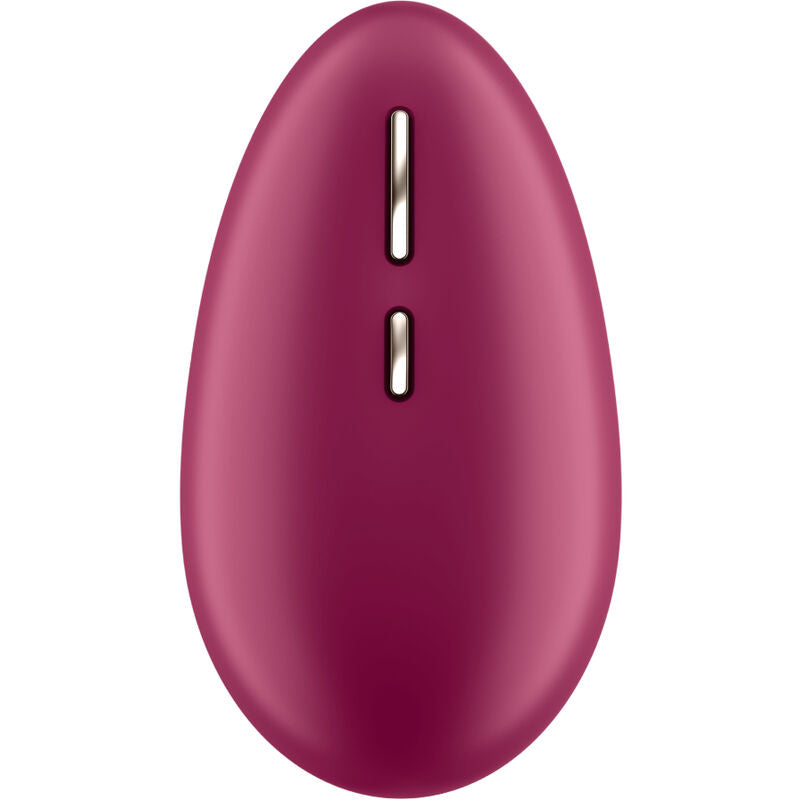 Satisfyer Spot ON 1 Berry - Massaggiatore esterno - in mano per le dimensioni