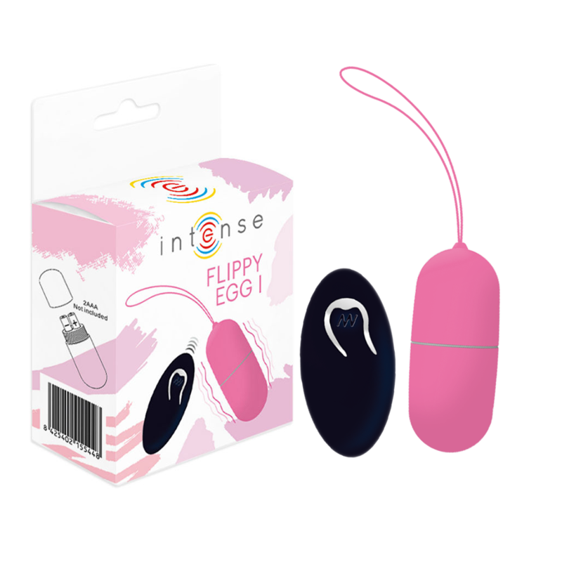 Intense Flippy I - Massaggiatore con telecomando, colore rosa