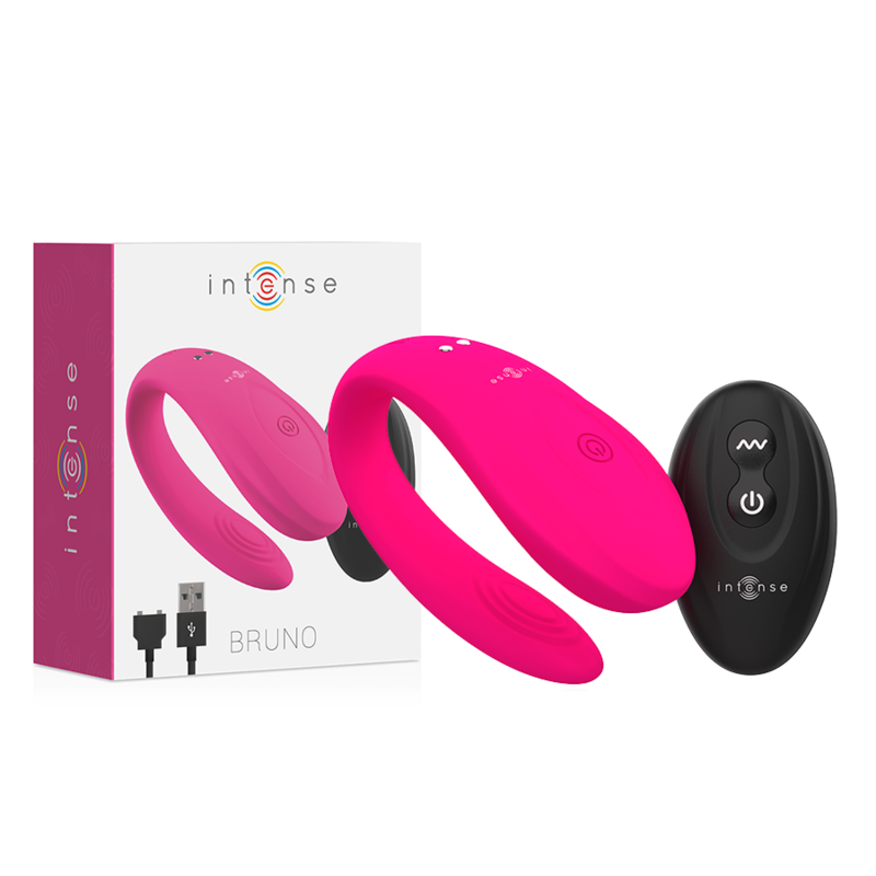 Intense Bruno Partner Double Pleasure - Massaggiatore esterno - vista laterale