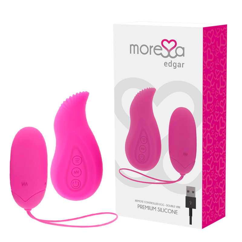 Moressa Edgar Premium - Massaggiatore con telecomando - vista laterale