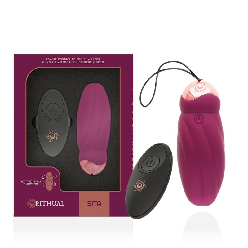 Rithual Sita Egg - Massaggiatore con telecomando - vista laterale