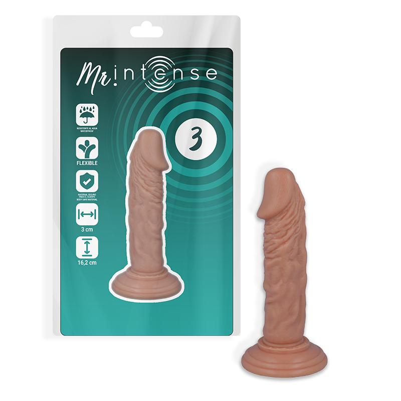 Mr Intense 16.2 CM O 3.1 CM - Accessorio intimo - vista laterale