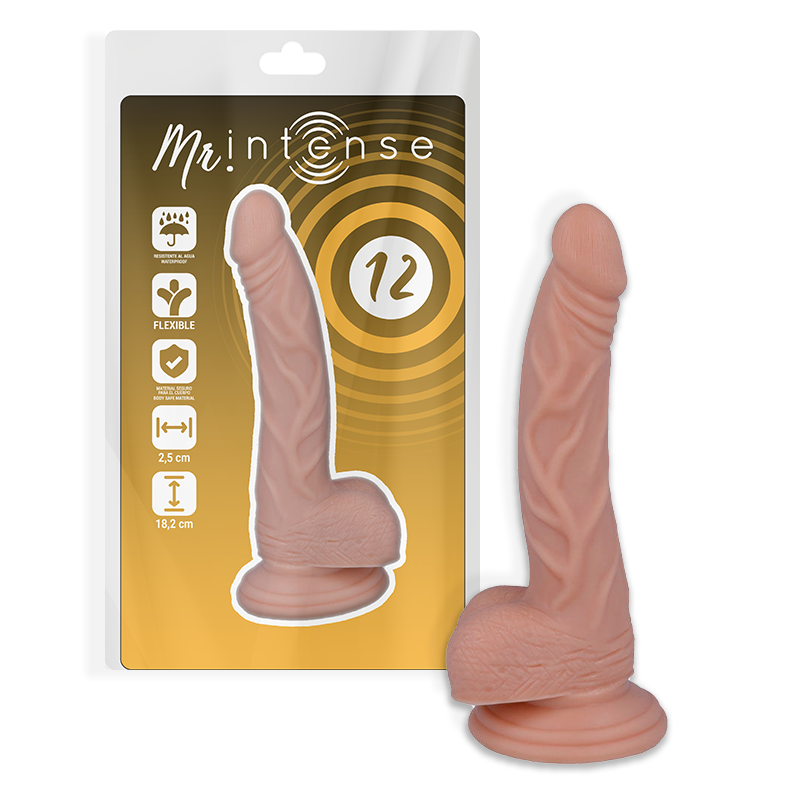 Mr Intense 18.2 CM O 2.5 CM - Accessorio intimo - vista laterale