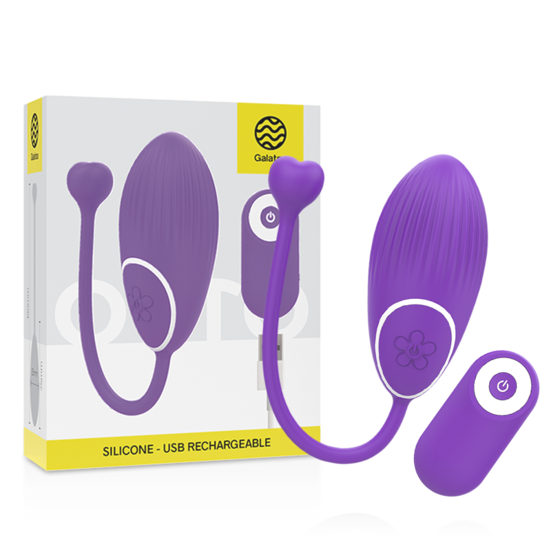 Galatea Otto Click Play - Massaggiatore con telecomando
