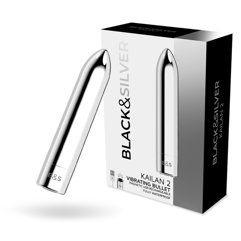 Black&Silver Kailan 2 - Mini massaggiatore - vista laterale