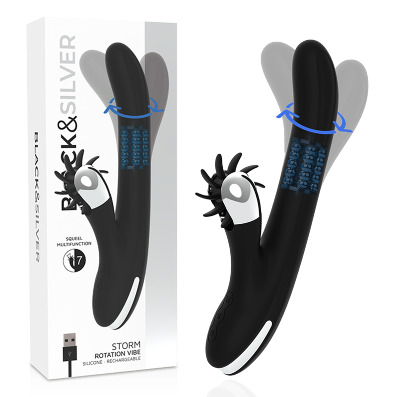 Black&Silver Rotazione - Massaggiatore rotante