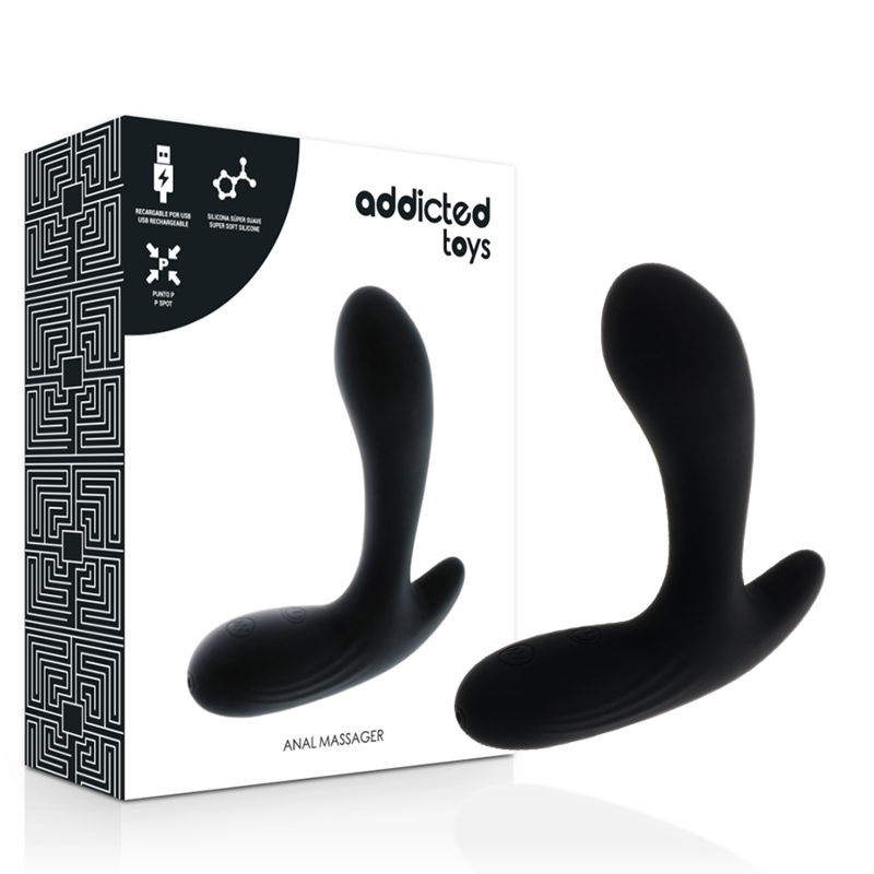 Addicted Toys Anale - Dispositivo per uomo, colore anale nera