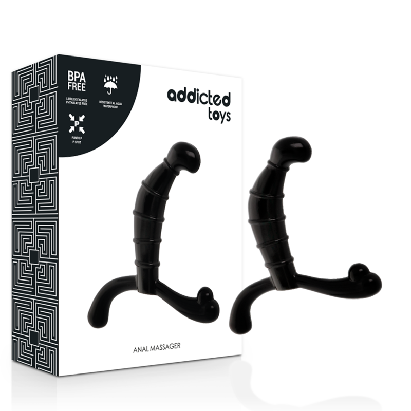 Addicted Toys Anale - Dispositivo per uomo, colore anale prostata nero