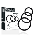 Addicted Toys Anelli - Anello per uomo, colore nero