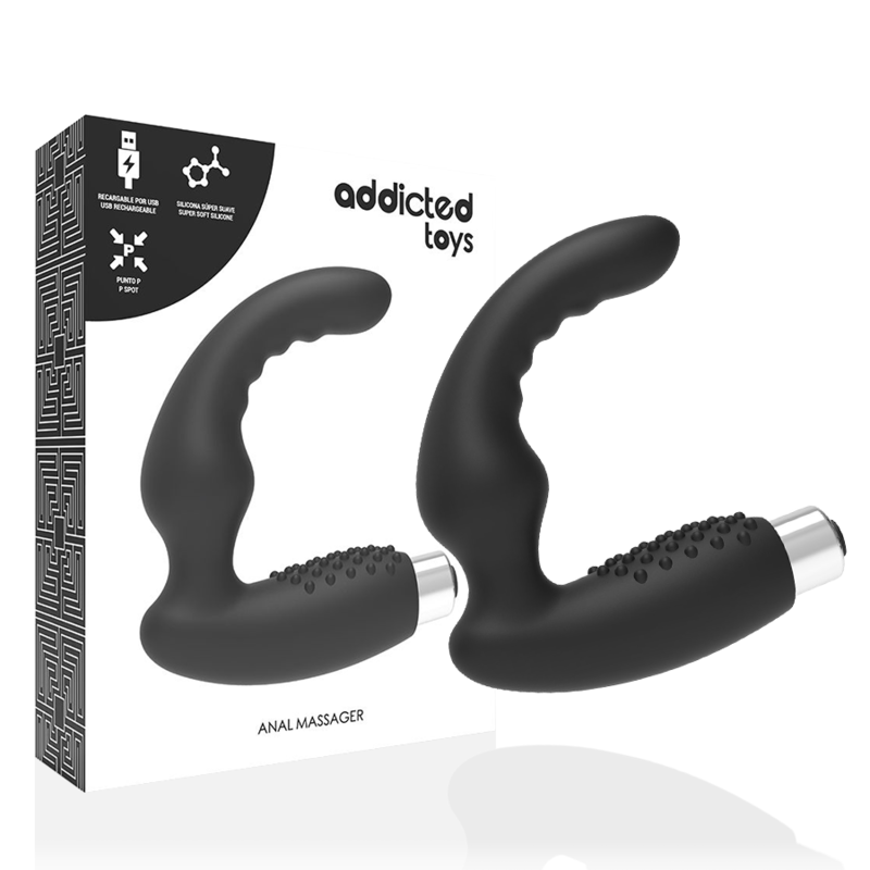 Addicted Toys Prostatico - Accessorio intimo, colore 2 nero