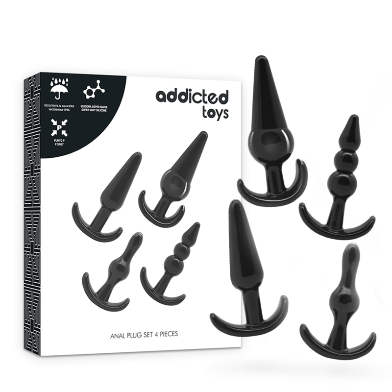 Addicted Toys 4 Tappi - Accessorio intimo