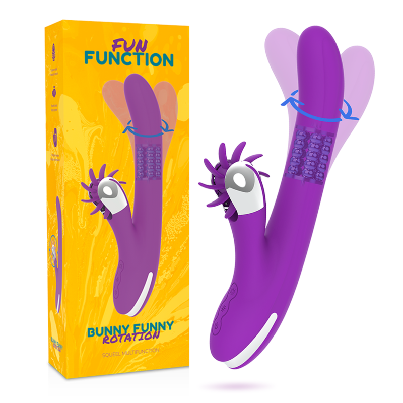 Fun Function Rotazione Divertente Coniglietto 2.0 - Massaggiatore rotante