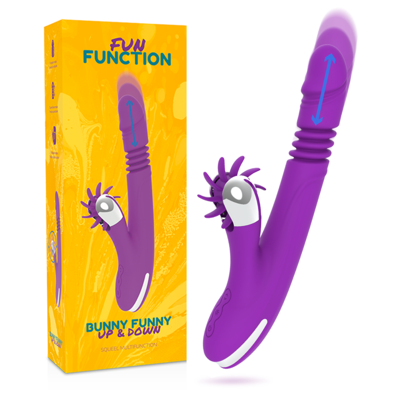 Fun Function Coniglietto Divertente SU - Massaggiatore rotante