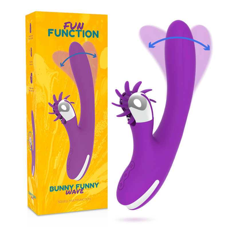 Fun Function Bunny Funny Wave 2.0 - Massaggiatore rotante