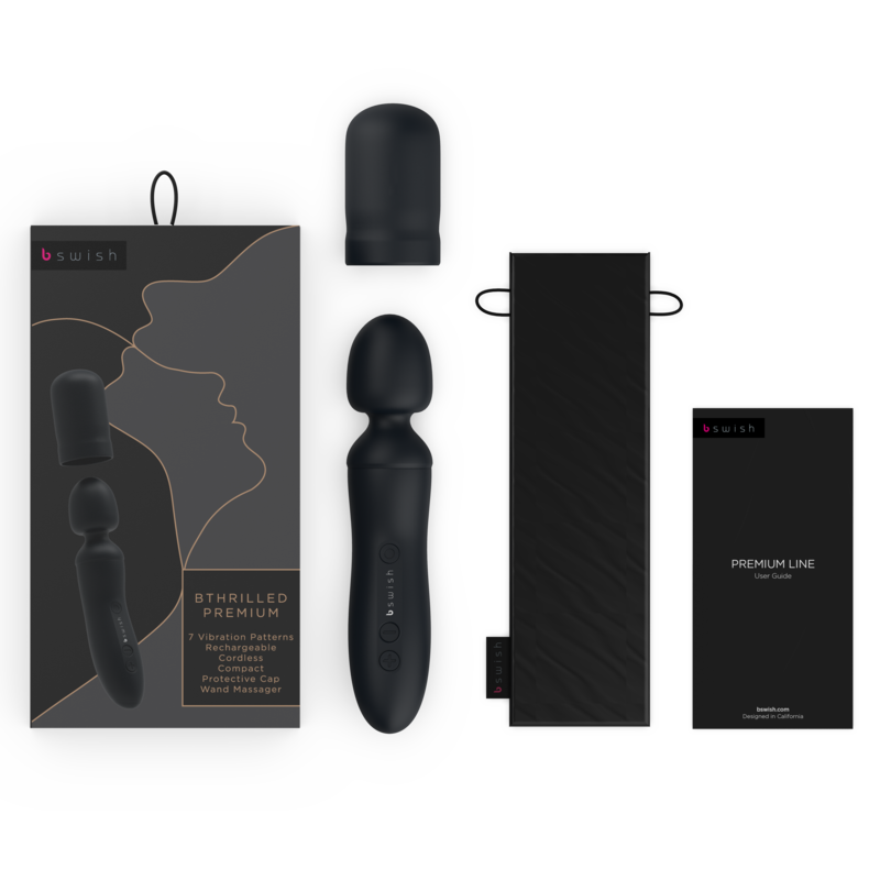 B Swish Bacchetta - Massaggiatore wand - nella confezione