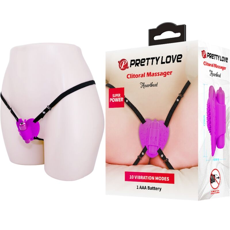Pretty Love Heartbeat 10 Modalit - Accessorio intimo - vista laterale
