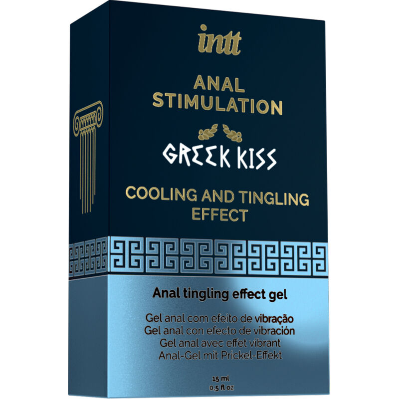 Intt Bacio Greco 15 15 ml - Lubrificante, kit da 3