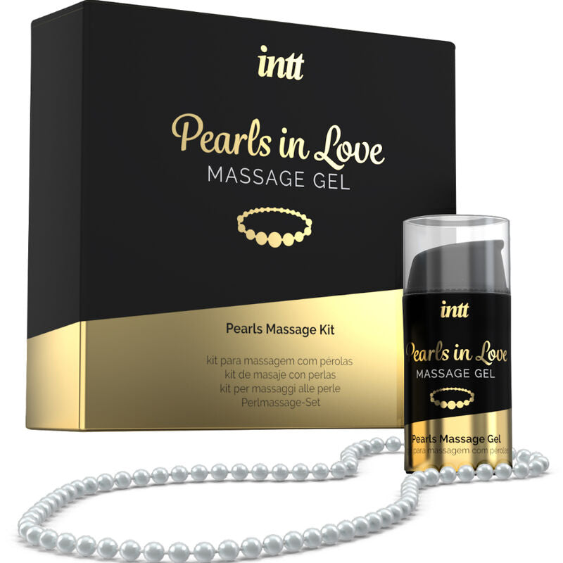 Intt Massage & Oral Sex Perle Innamorate - Olio da massaggio, kit da 3