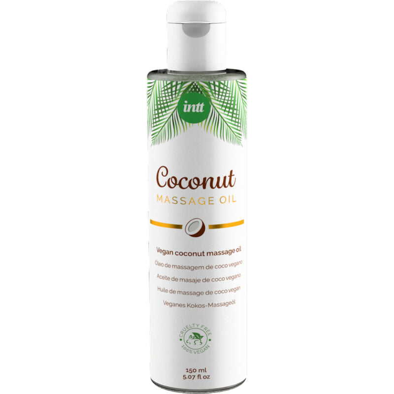 Intt Vegano Dolce - Olio da massaggio, kit da 3