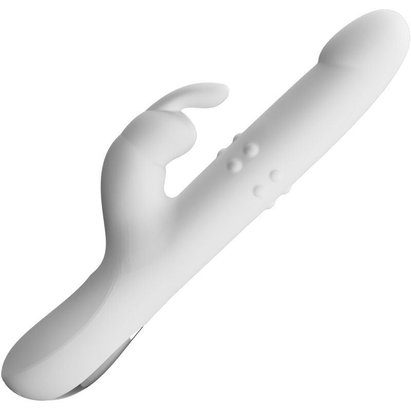 Pretty Love Reese - Massaggiatore rotante, colore argento - vista laterale