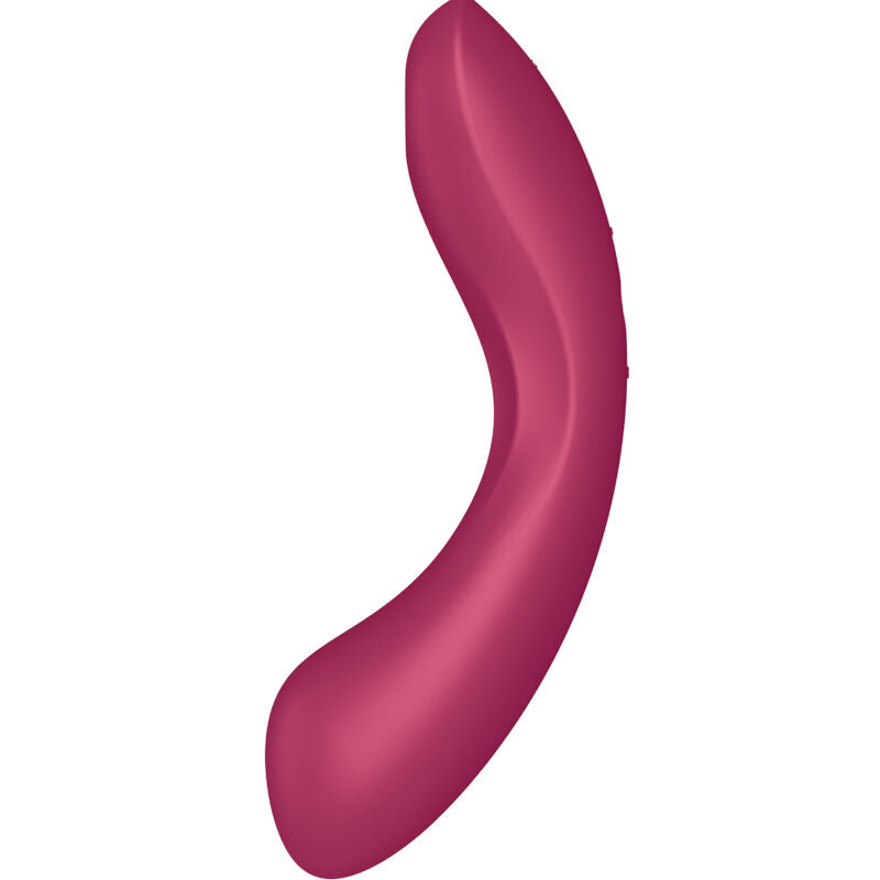 Satisfyer Curve Trinity 1 Air Pulse - Massaggiatore ad aria pulsata, colore rosso - dettaglio