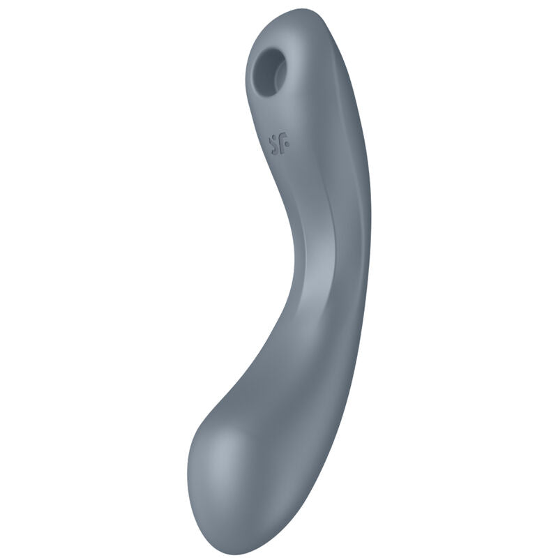 Satisfyer Curve Trinity 1 Air Pulse - Massaggiatore ad aria pulsata, colore grigio - dettaglio