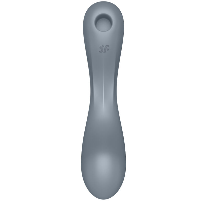 Satisfyer Curve Trinity 1 Air Pulse - Massaggiatore ad aria pulsata, colore grigio - nella confezione