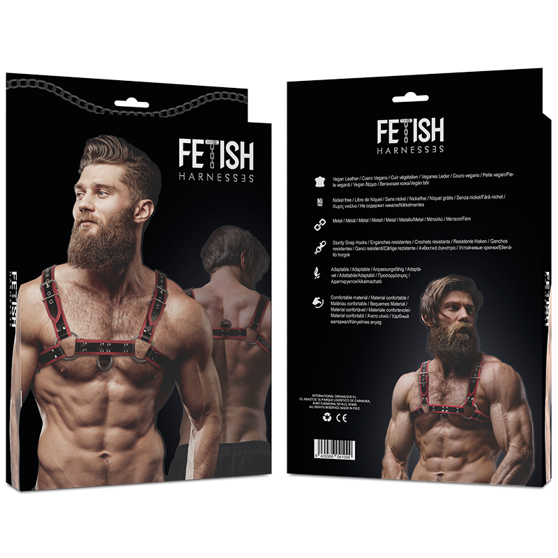 Fetish Submissive Attitudine Imbracatura - Accessorio intimo - retro