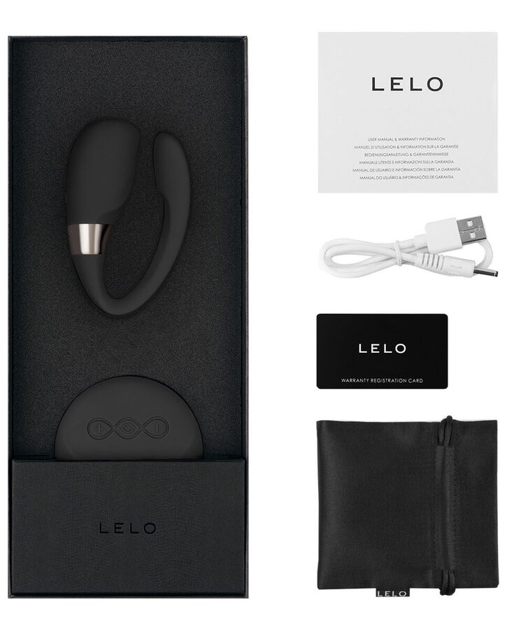 LELO Insignia Tiani 3 - Massaggiatore con telecomando, colore nero - dettaglio