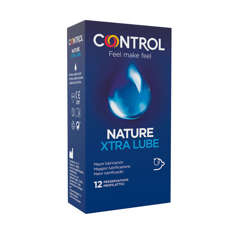 Control Adapta Nature Extralube Condoms 12 Units - Preservativi