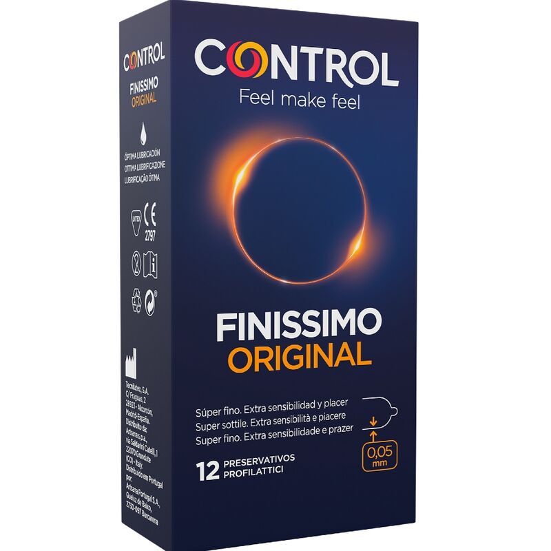 Control Finissimo Condoms 12 Units - Preservativi